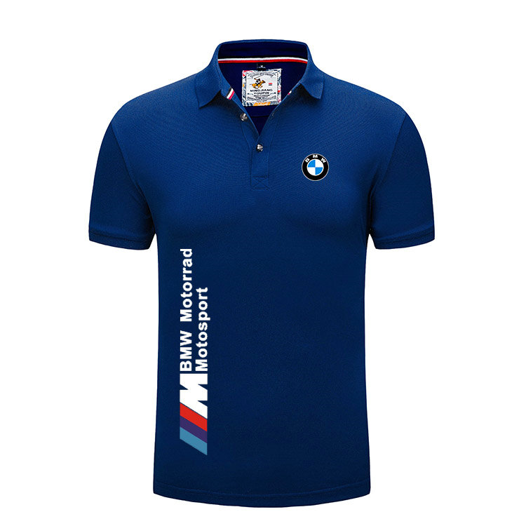 2022 Polo en lin BMW Motorrad Motorsport Homme Manche Courte